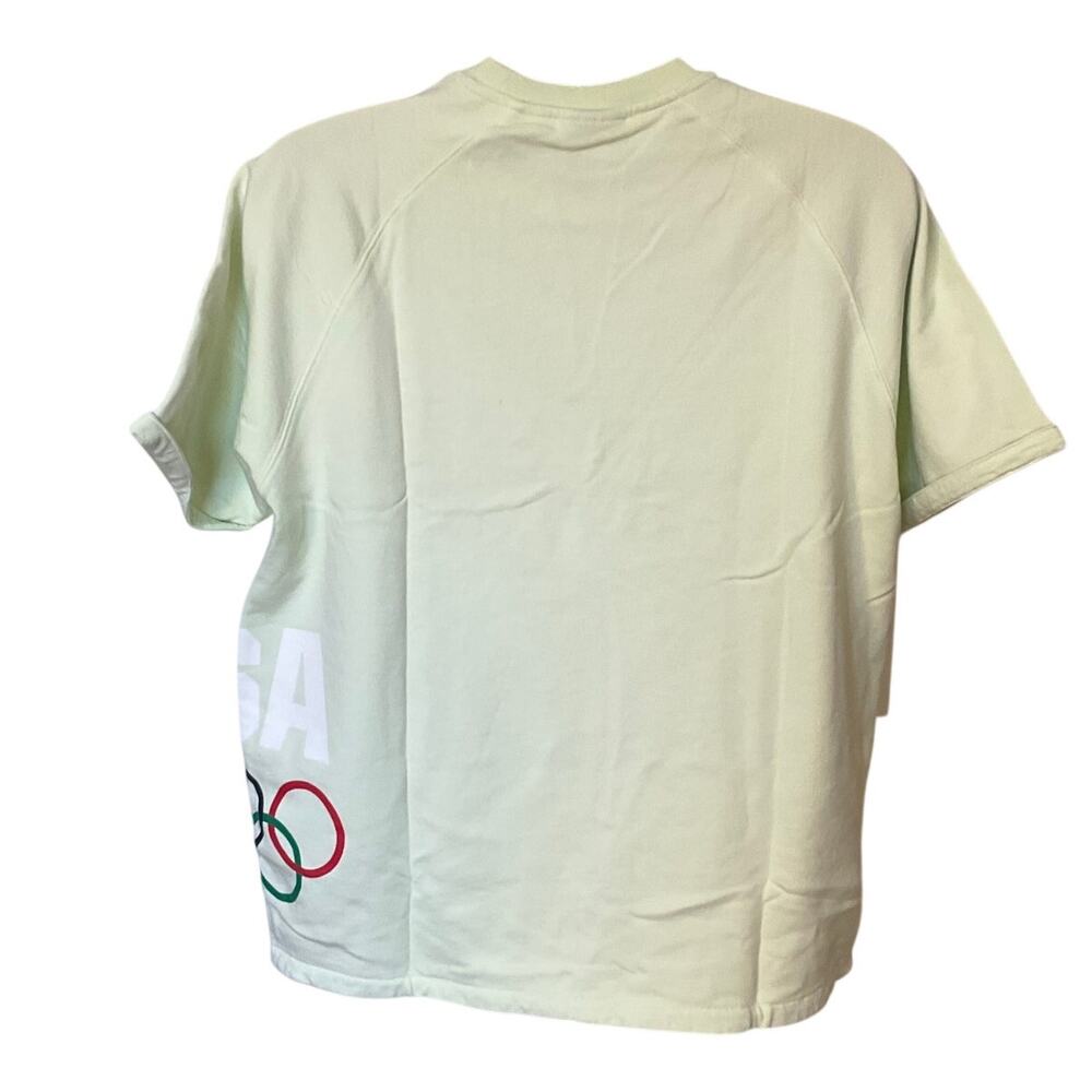 Kith Team USA Olympic Rings Mint Crewneck Sweatshirt NWT Mens Medium - Picture 3 of 11